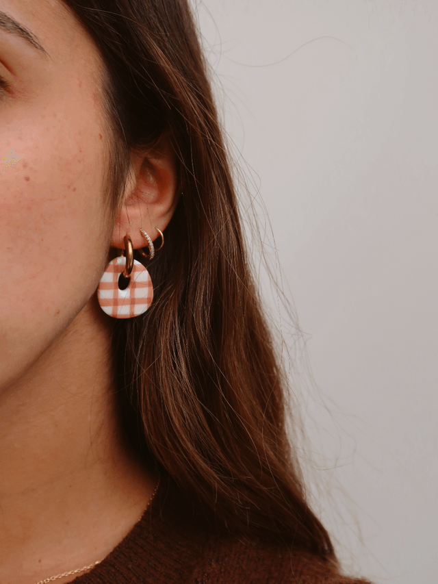Boucles d'oreilles Cloth