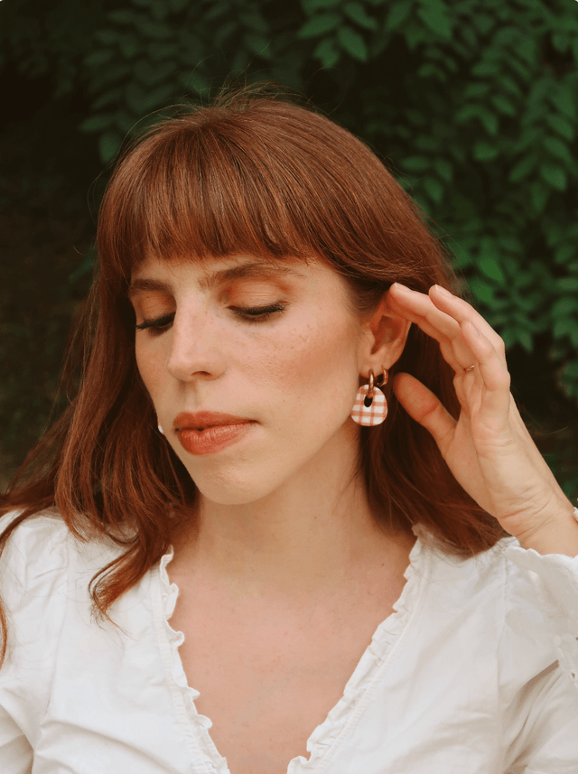 Boucles d'oreilles Cloth