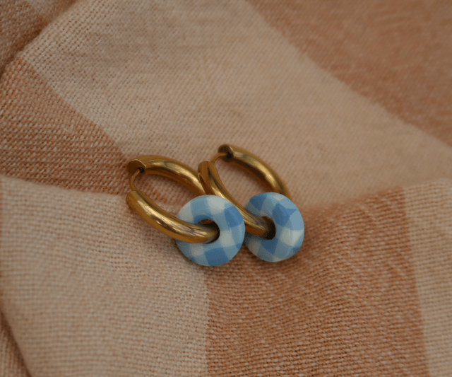 Boucles d'oreilles Mini Vichy