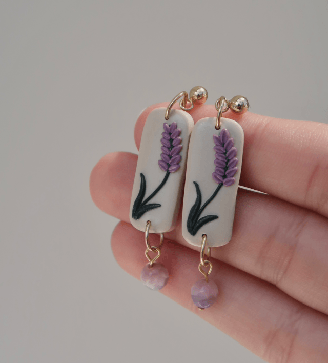 Boucles d’oreilles Juillet en Provence 