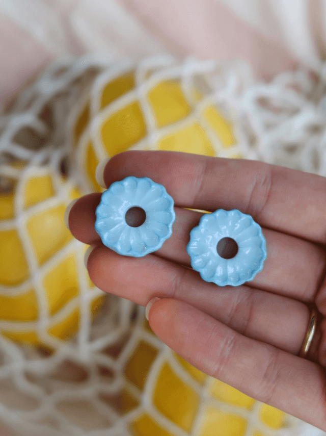 Boucles d'oreilles Cérame